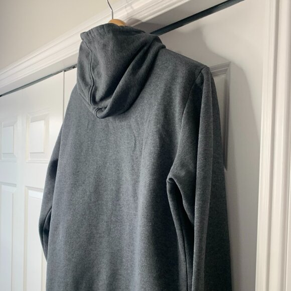 Reebok Men’s Grey Fleece-Lined Hoodie – Size Large - Picture 8 of 15